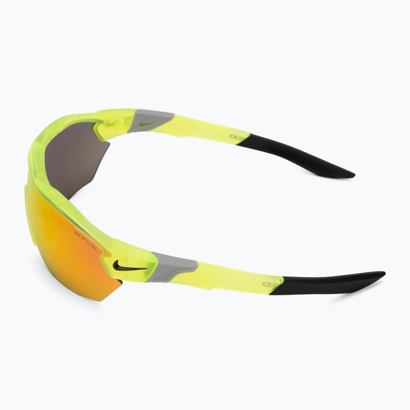 Pánske slnečné okuliare Nike Show X3 Elite L matte volt/road red mirror 4