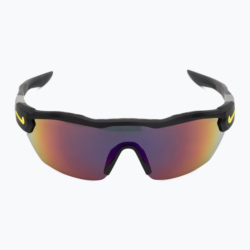Pánske slnečné okuliare Nike Show X3 Elite L matná čierna/volt/poľný odtieň 3