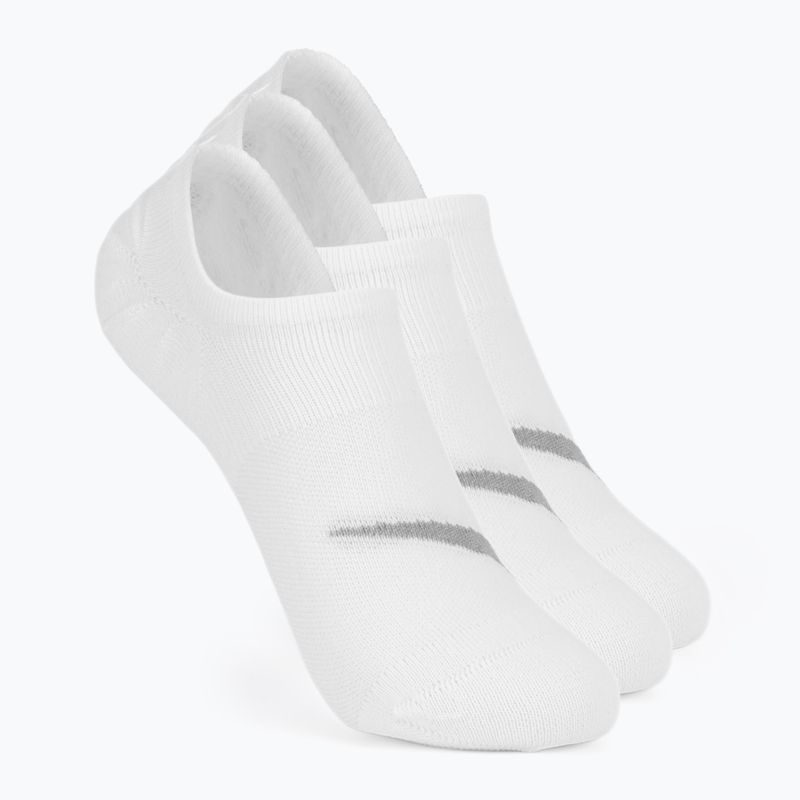 Dámske ponožky Nike Everyday Plus Lightweight Footie 3 páry white/wolf-grey
