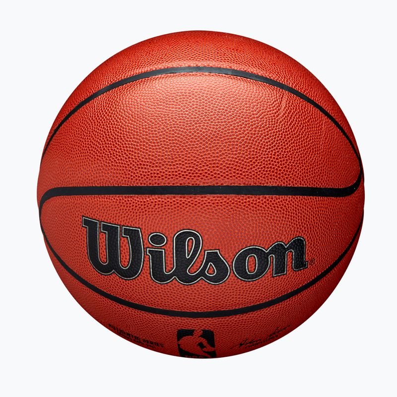 Basketbalová lopta Wilson NBA Authentic Indoor orange veľkosť  7 5