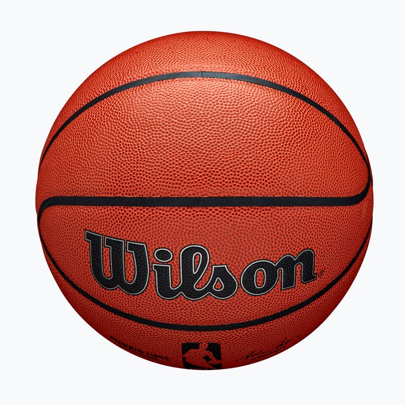Basketbalová lopta Wilson NBA Authentic Indoor Outdoor orange veľkosť  5 5