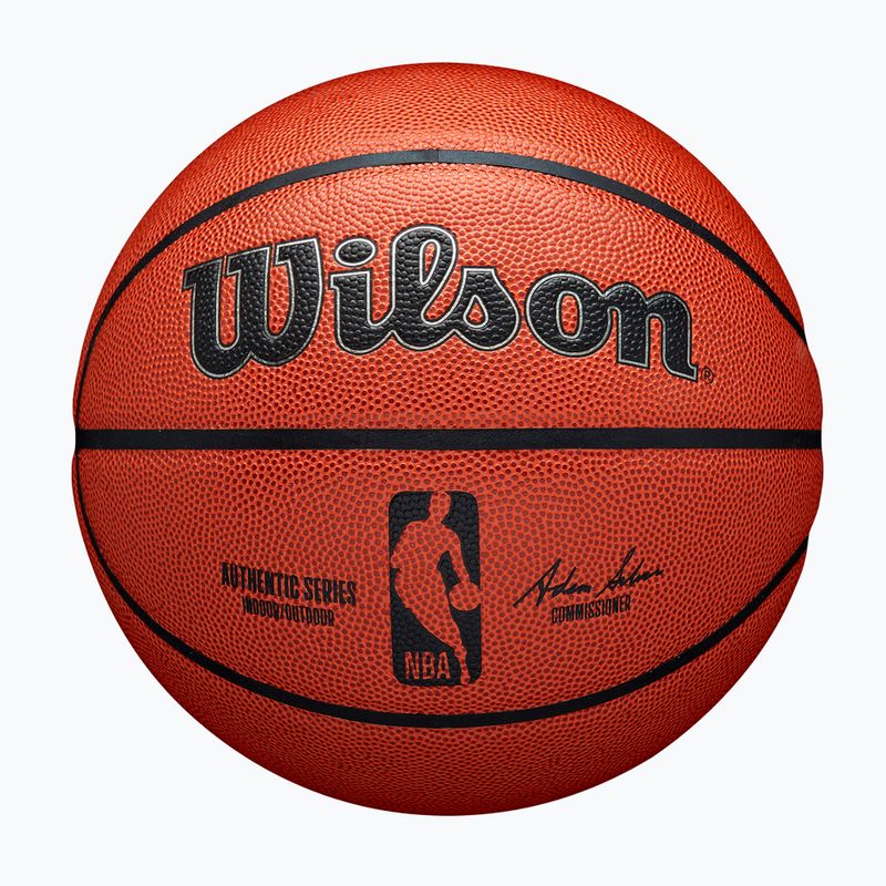 Basketbalová lopta Wilson NBA Authentic Indoor Outdoor orange veľkosť  6