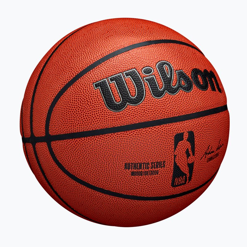 Basketbalová lopta Wilson NBA Authentic Indoor Outdoor orange veľkosť  6 2