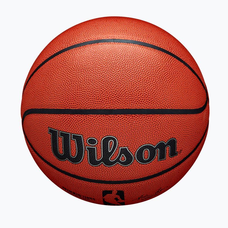 Basketbalová lopta Wilson NBA Authentic Indoor Outdoor orange veľkosť  6 5