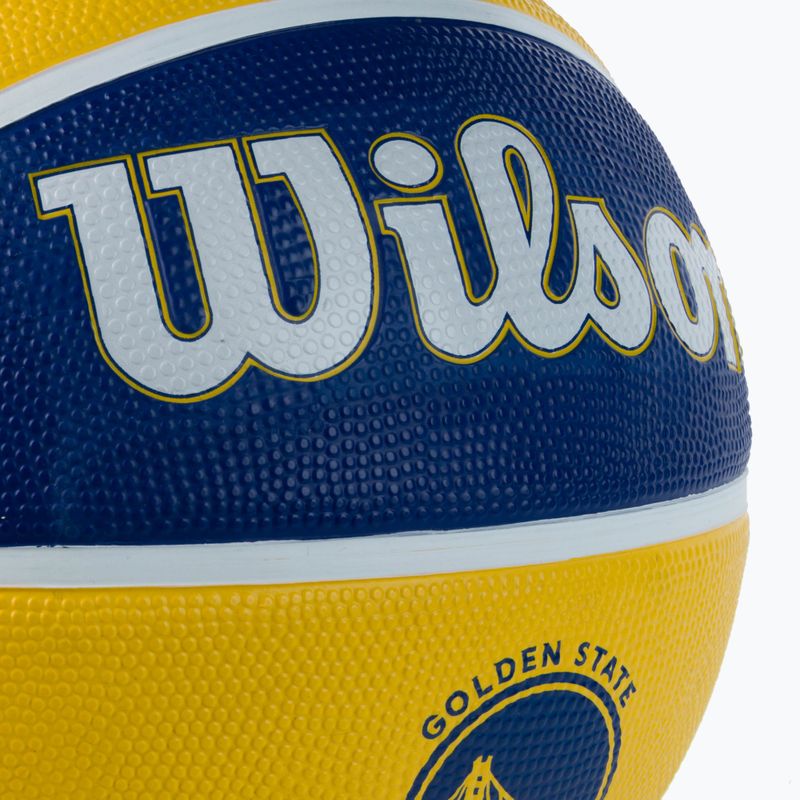 Wilson NBA Team Tribute Golden State Warriors basketbal modrý WTB1300XBGOL veľkosť 7 3