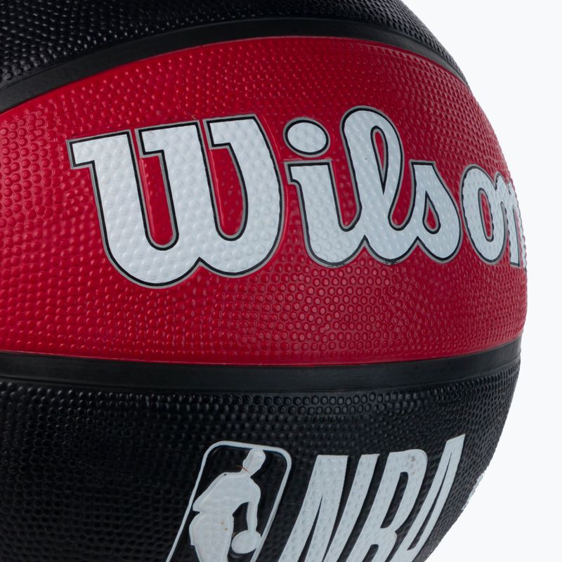 Wilson NBA Team Tribute Houston Rockets basketbalová červená WTB1300XBHOU veľkosť 7 3