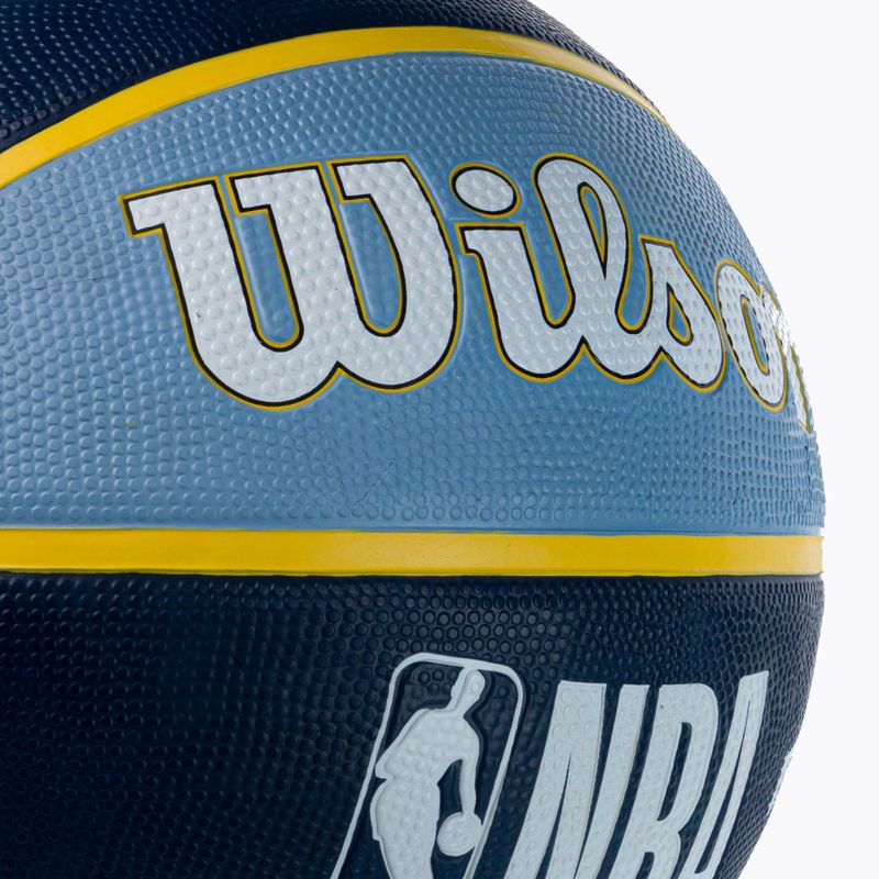 Wilson NBA Team Tribute Memphis Grizzlies basketbal modrý WTB1300XBMEM veľkosť 7 3