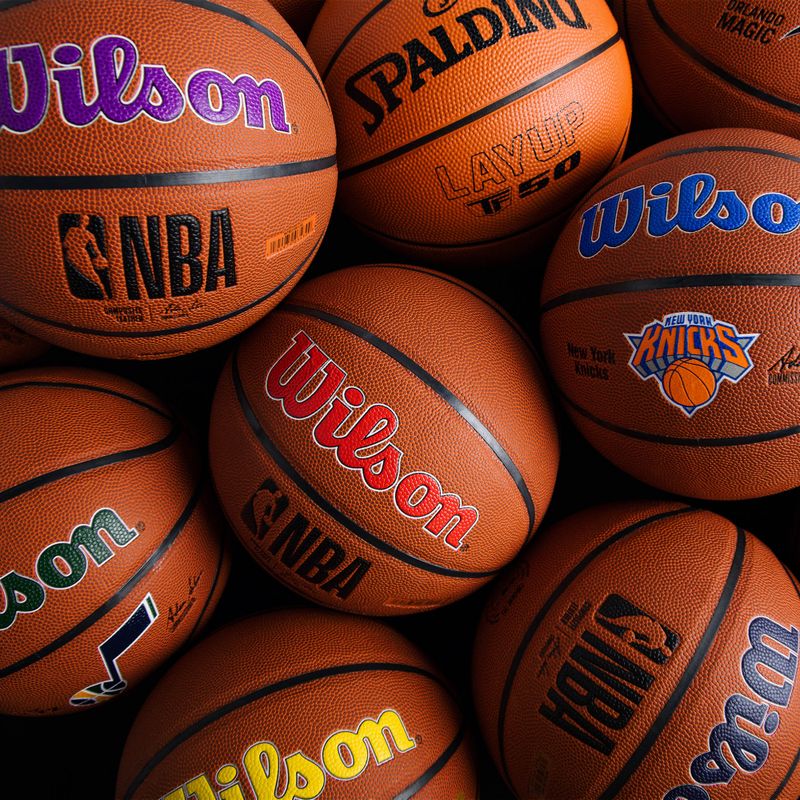 Wilson NBA Team Alliance Atlanta Hawks hnedá basketbalová lopta WTB3100XBATL veľkosť 7 4