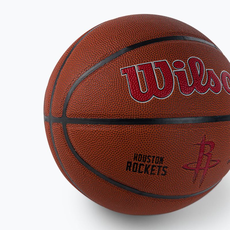 Wilson NBA Team Alliance Houston Rockets hnedá basketbalová lopta WTB3100XBHOU veľkosť 7 3