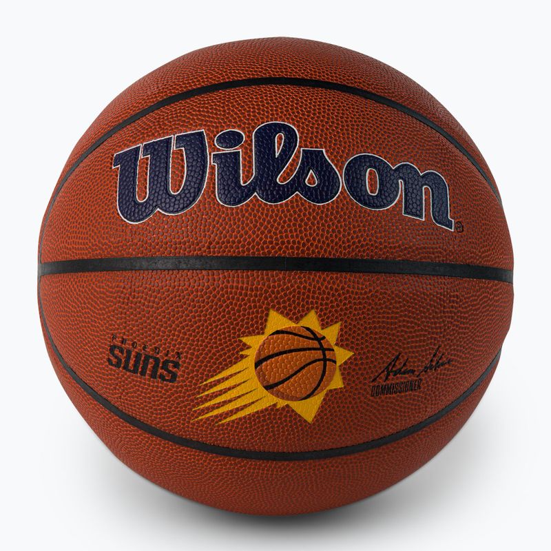 Wilson NBA Team Alliance Phoenix Suns hnedá basketbalová lopta WTB3100XBPHO veľkosť 7