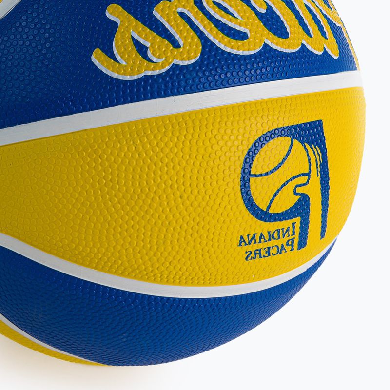 Wilson NBA Team Retro Mini Indiana Pacers basketbal žltá WTB3200XBIND veľkosť 3 3