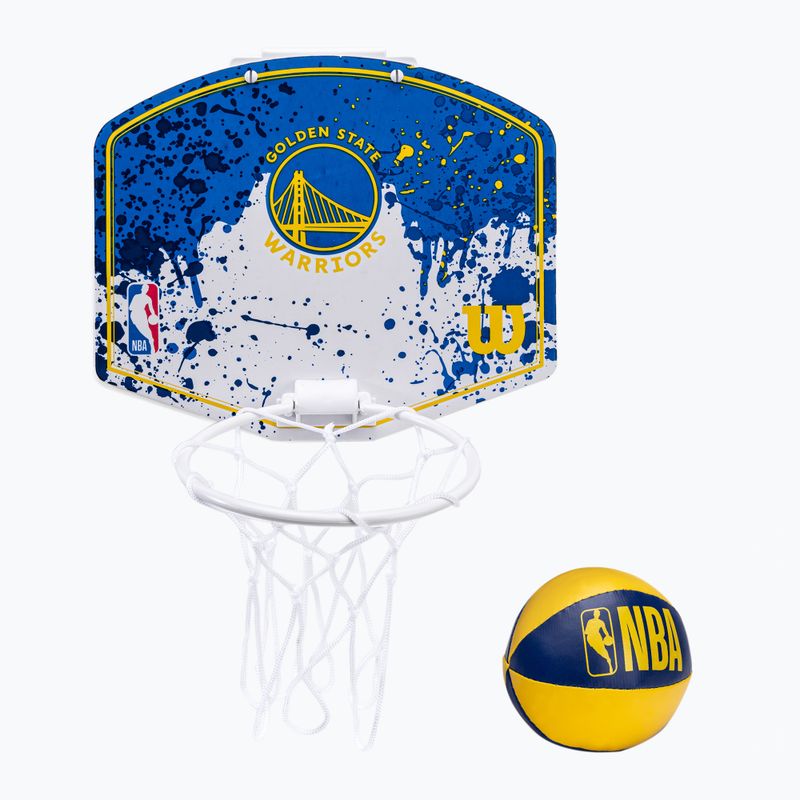 Wilson NBA Golden State Warriors Mini Hoop basketbalová doska modrá WTBA1302GOL