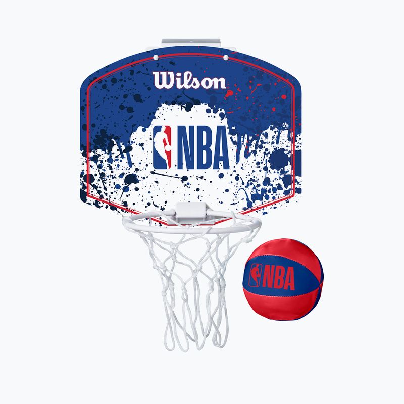 Wilson NBA RWB Mini Hoop basketbalová doska modrá WTBA1302NBARD 4