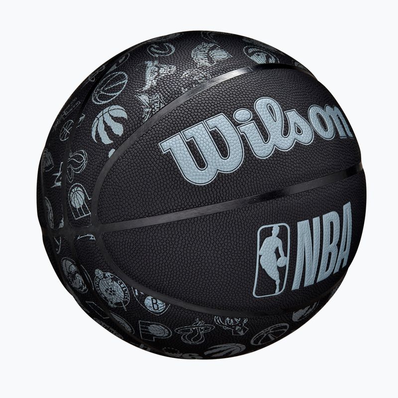Basketbalová lopta Wilson NBA All Team black veľkosť 6 5