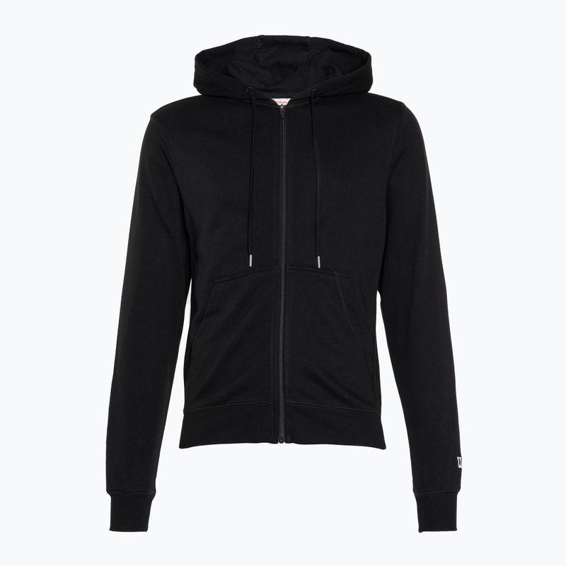 Pánska mikina Wilson Team Zip Hoodie black