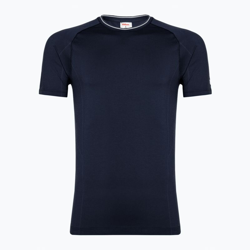 Pánske tričko Wilson Team Seamless Crew classic navy