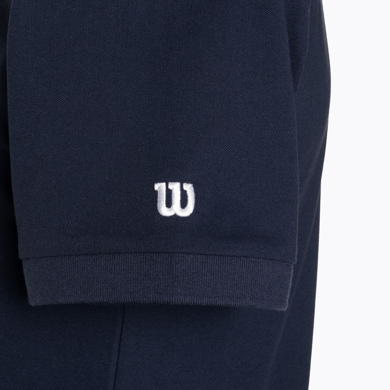 Pánske tričko Wilson Team Pique Polo classic navy 4