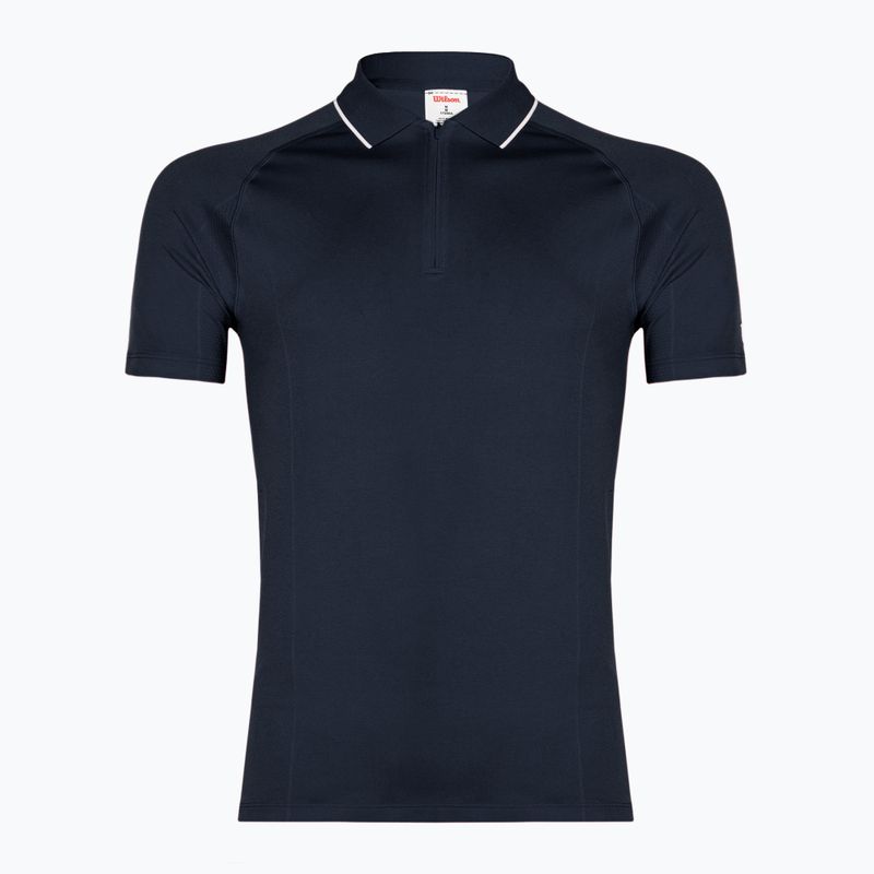 Pánske tričko Wilson Team Seamless Polo 2.0 classic navy