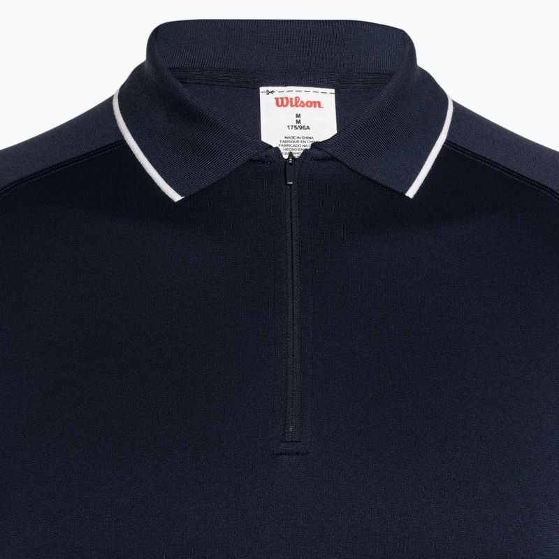 Pánske tričko Wilson Team Seamless Polo 2.0 classic navy 3