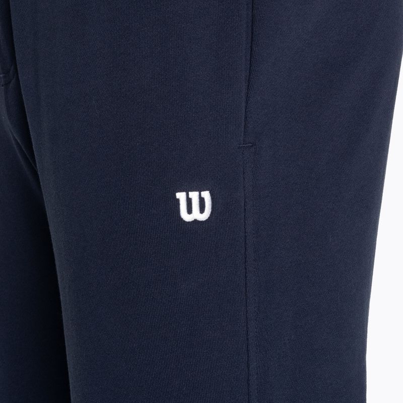 Pánske tenisové nohavice Wilson Team Jogger classic navy 3