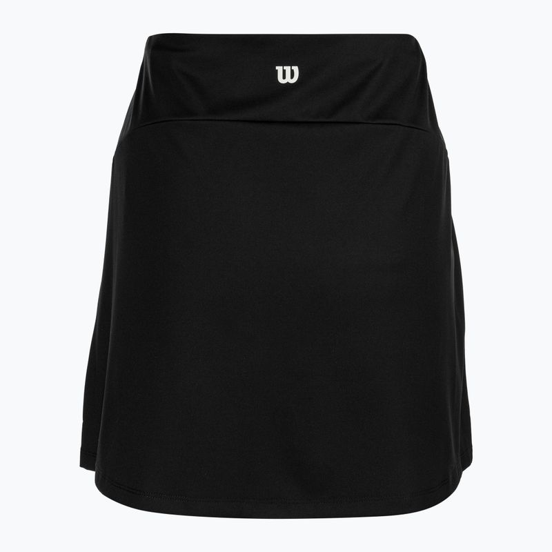 Dámska sukňa Wilson Team Flat Front black 2