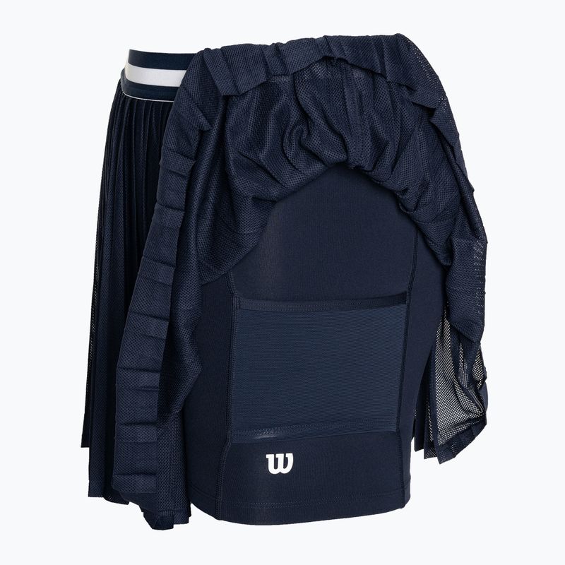 Dámska sukňa Wilson Team Pleated classic navy 4