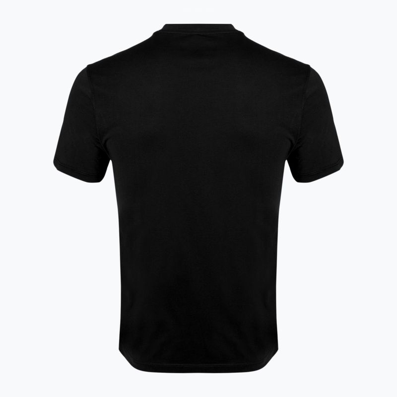 Pánske tenisové tričko Wilson Team Graphic black script 2