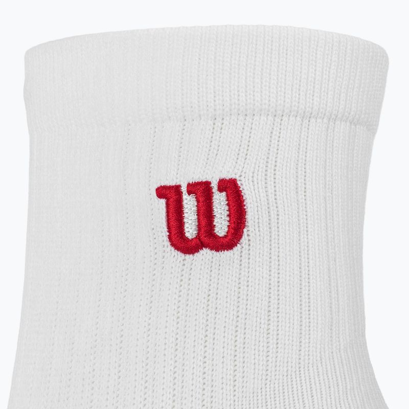 Ponožky Wilson Quarter Top 3 páry bright white 3