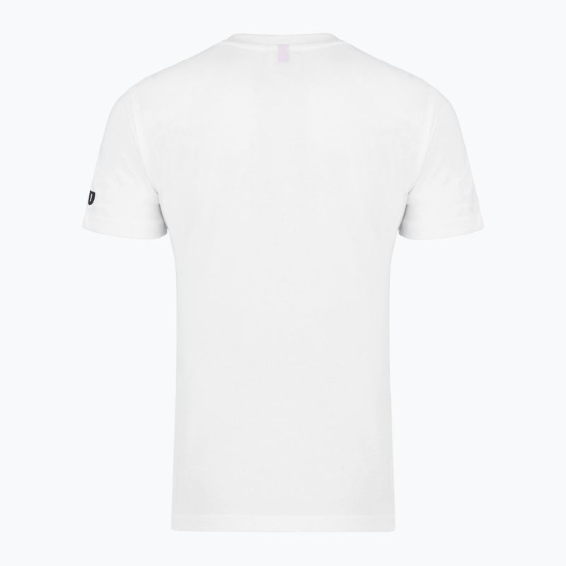 Dámske tenisové tričko Wilson Team Graphic W bright white 2