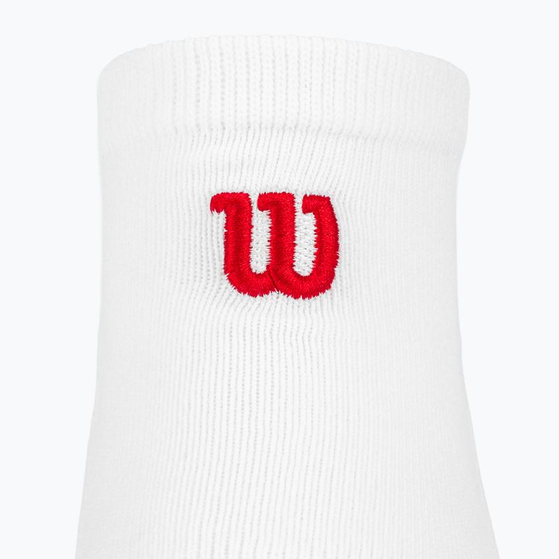 Ponožky Wilson Cushioned Ankle Tab 3 páry bright hite 3