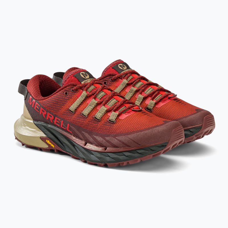 Merrell Agility Peak 4 červená pánska bežecká obuv J066925 4