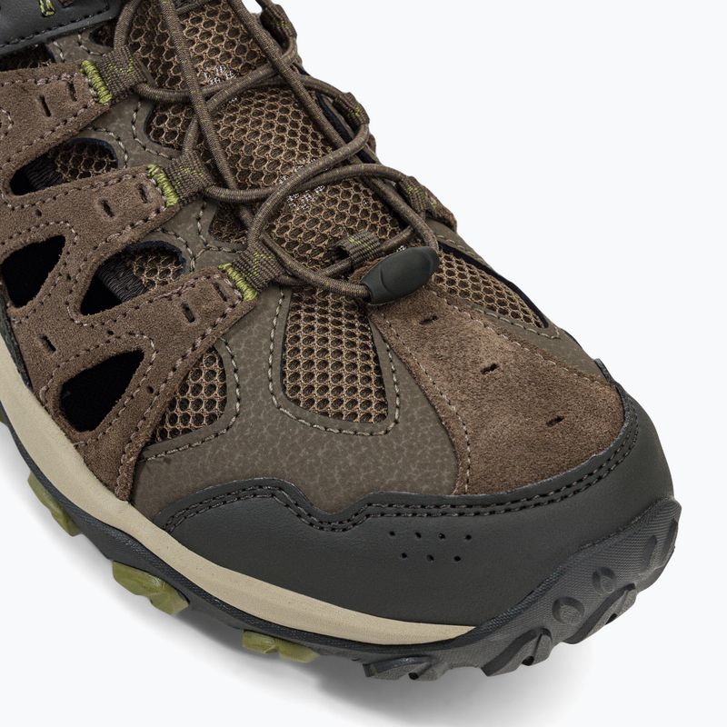 Merrell Accentor 3 Sieve hnedé pánske trekové sandále J135179 7