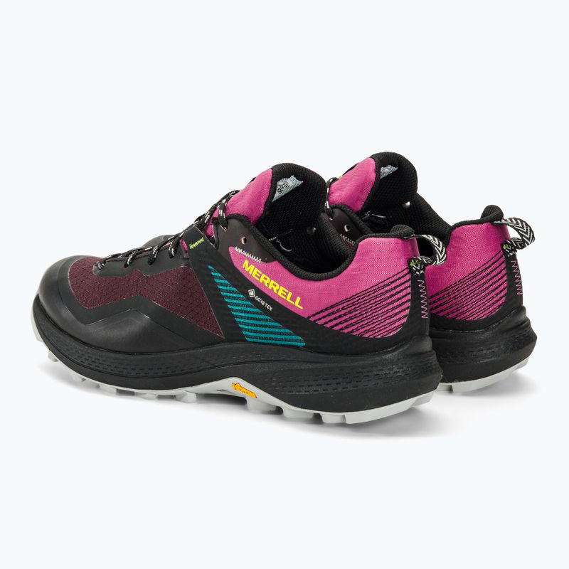 Dámske turistické topánky Merrell Mqm 3 GTX fuchsia/burgundy 3