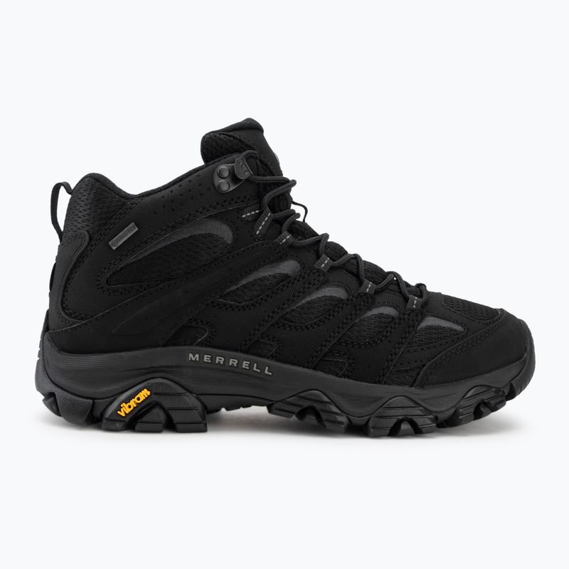 Pánske turistické topánky Merrell Moab 3 Synthetic Mid triple black 2