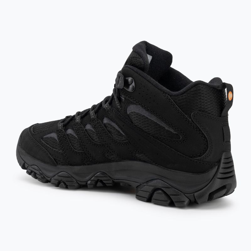 Pánske turistické topánky Merrell Moab 3 Synthetic Mid triple black 3