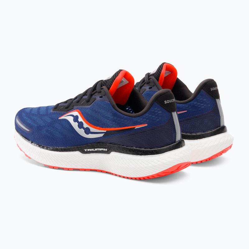 Pánske bežecké topánky Saucony Triumph 19 sapphire/black 3