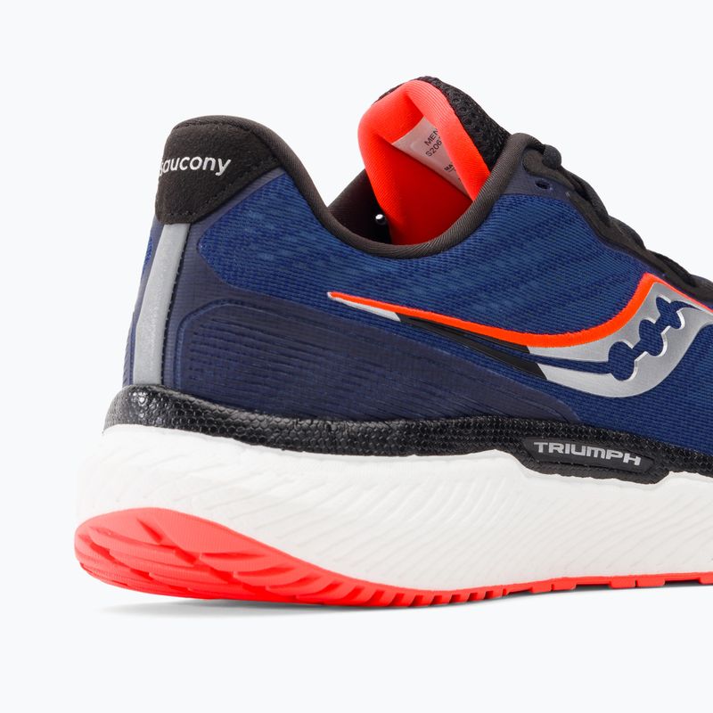 Pánske bežecké topánky Saucony Triumph 19 sapphire/black 9