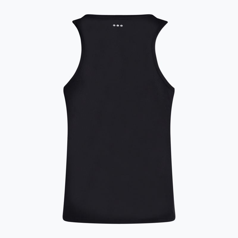 Pánske bežecké tričko Saucony Stopwatch Singlet black SAM800277-BK 2