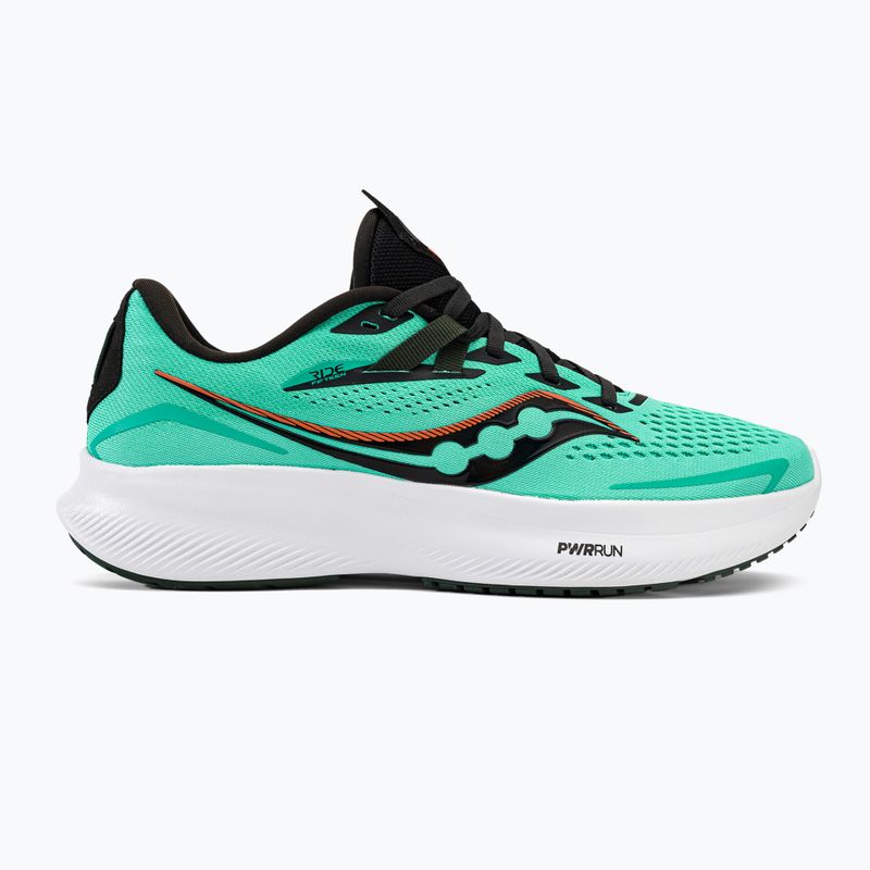 Pánska bežecká obuv Saucony Ride 15 cool mint/zest S20729-125 2