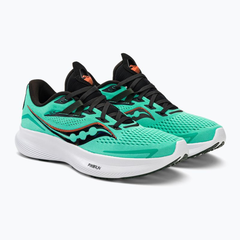 Pánska bežecká obuv Saucony Ride 15 cool mint/zest S20729-125 4