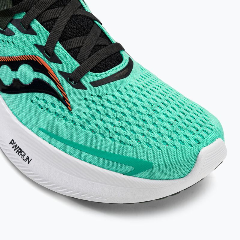 Pánska bežecká obuv Saucony Ride 15 cool mint/zest S20729-125 7