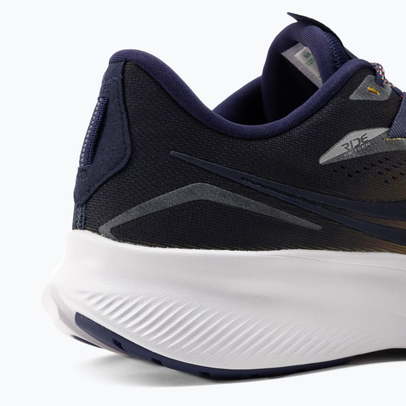 Saucony Ride 15 pánska bežecká obuv navy blue and yellow S20729-65 8