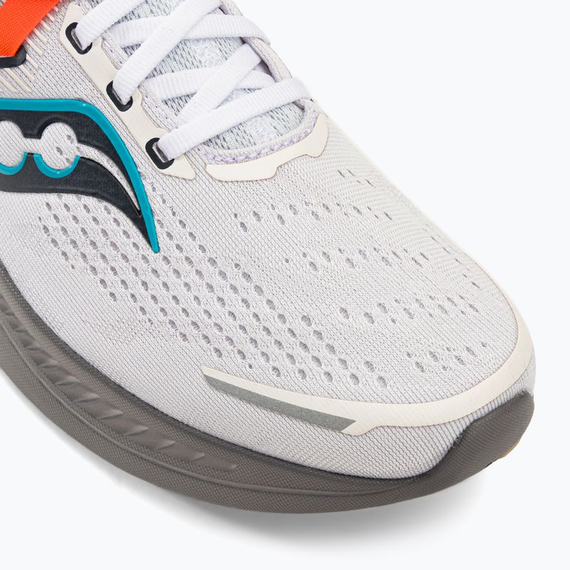 Saucony Guide 16 pánska bežecká obuv biela a sivá S20810-85 7