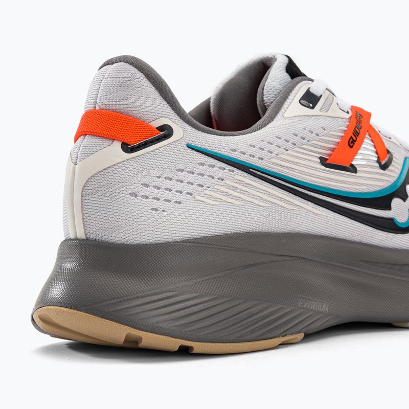 Saucony Guide 16 pánska bežecká obuv biela a sivá S20810-85 9