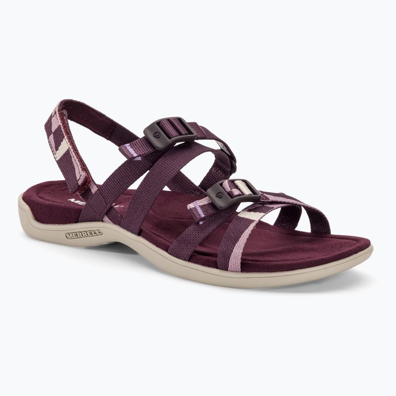Dámske sandále Merrell District 3 Backstrap Web burgundy