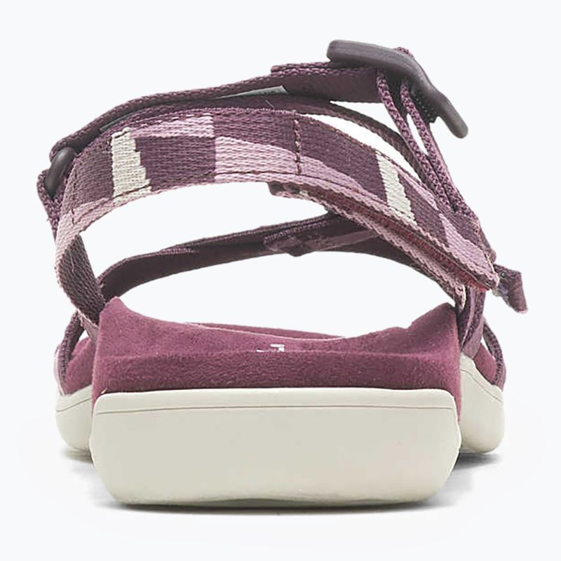 Dámske sandále Merrell District 3 Backstrap Web burgundy 7
