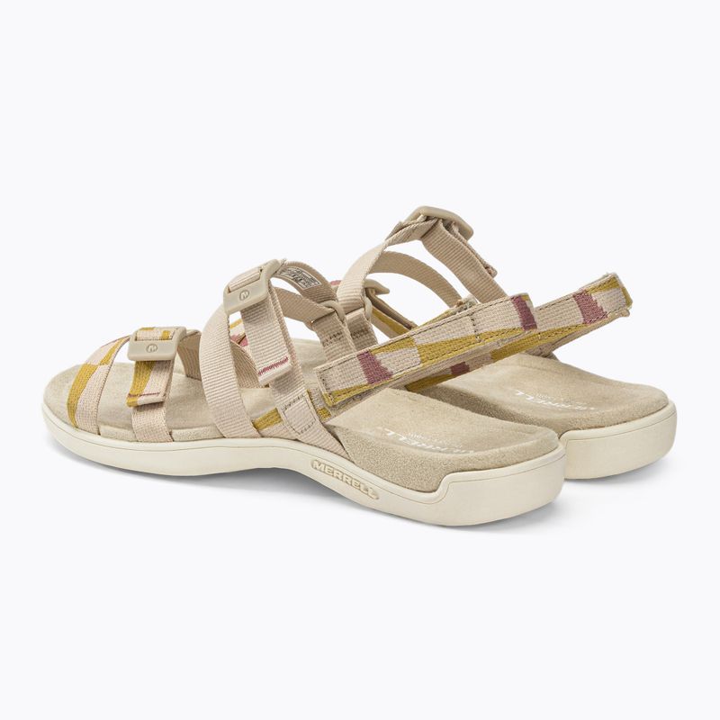 Dámske turistické sandále Merrell District 3 Backstrap Web beige J005434 3