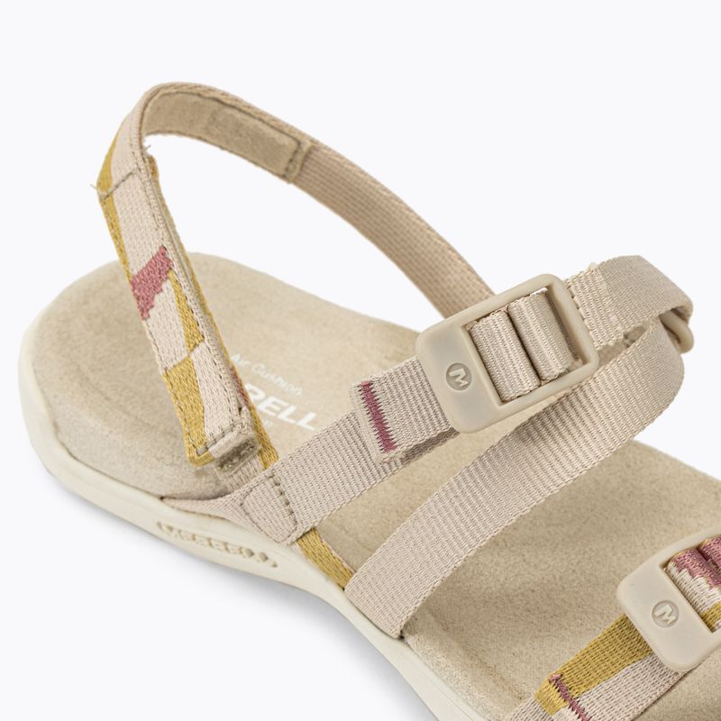 Dámske turistické sandále Merrell District 3 Backstrap Web beige J005434 8
