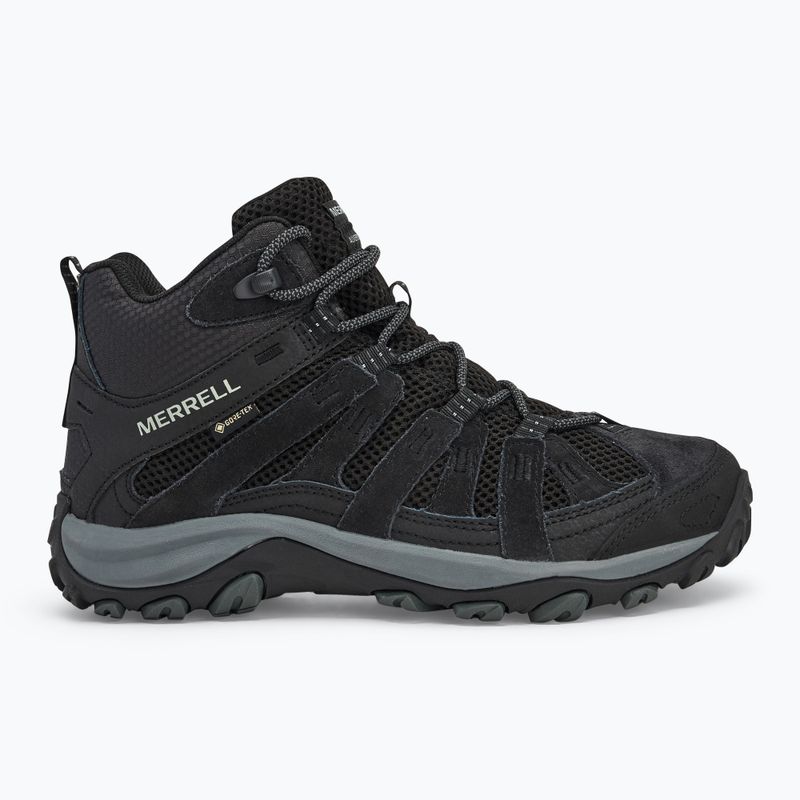 Pánske turistické topánky Merrell Alverstone 2 Mid GTX black/black 2