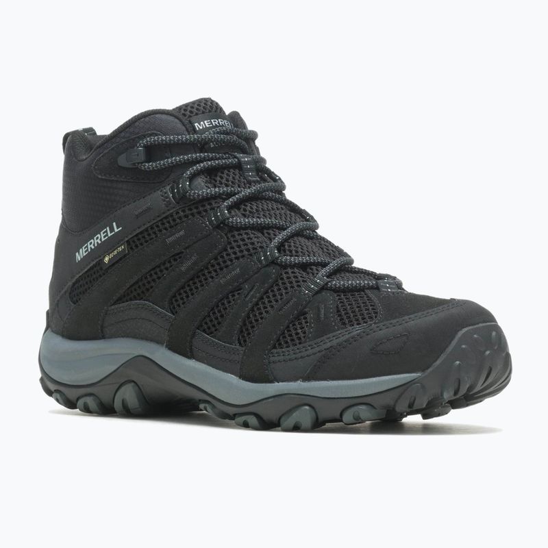 Pánske turistické topánky Merrell Alverstone 2 Mid GTX black/black 8